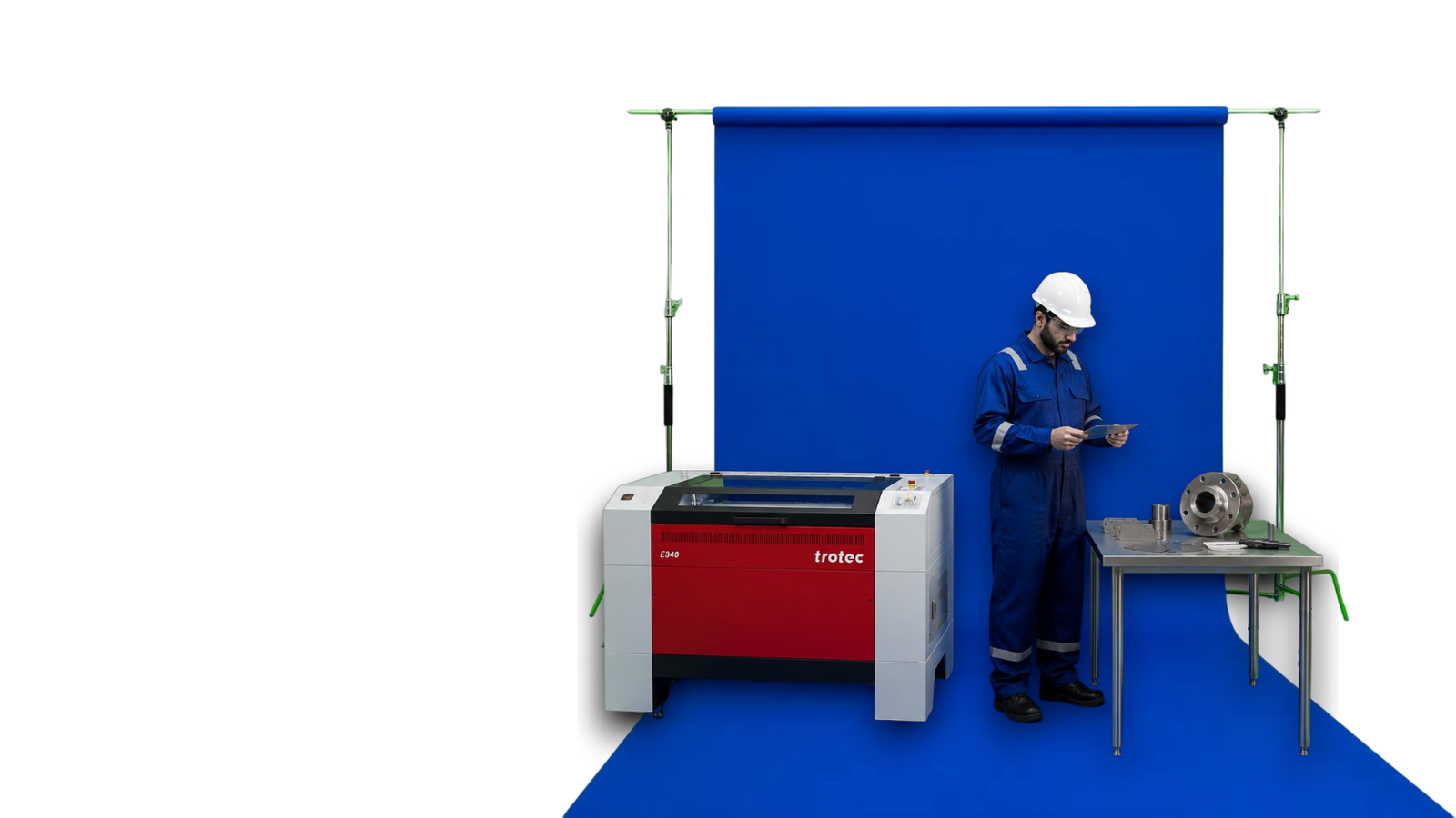 Saudi Aramco — Trotec E-Line Industrial Laser Marker