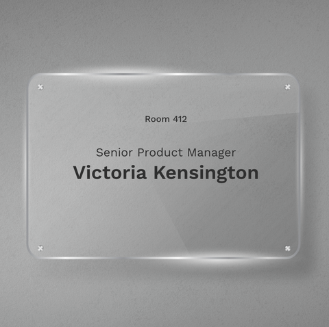 Custom Nameplate