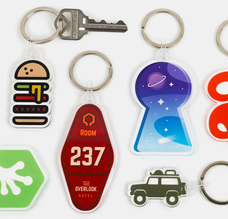 Customisable keychains