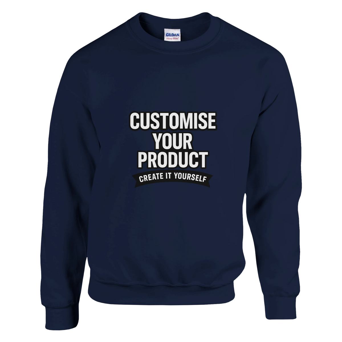 Classic Unisex Crewneck Sweatshirt | Gildan® 18000, view 3