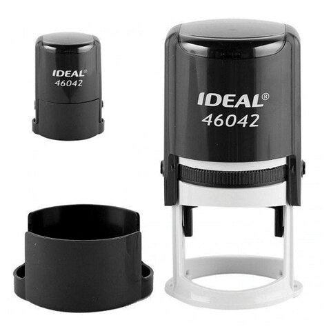 Ideal by Trodat Text Round Stamp 46042