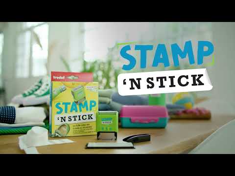 ختم الملابس والأغراض الشخصية Trodat Stamp 'N Stick 199019 – نص عربي