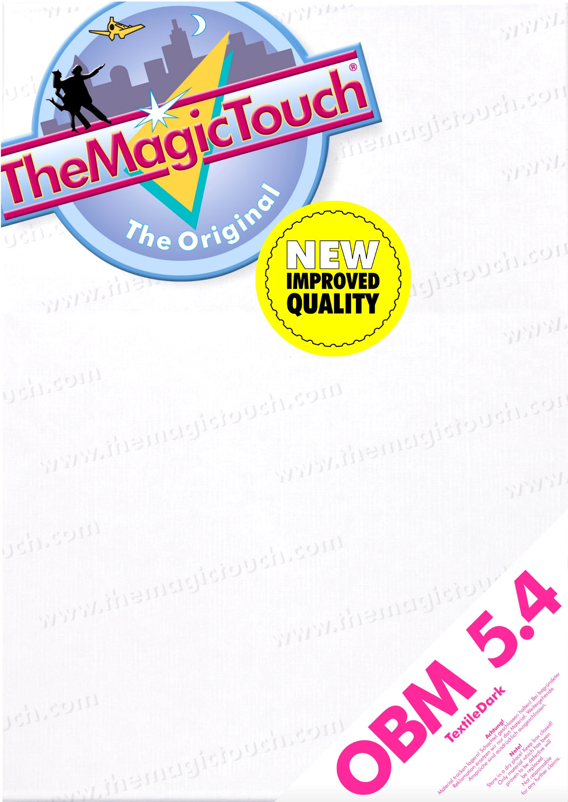 The Magic Touch OBM 5.4 for Dark Fabric A3 Box of 50 Sheets | The Magic Touch