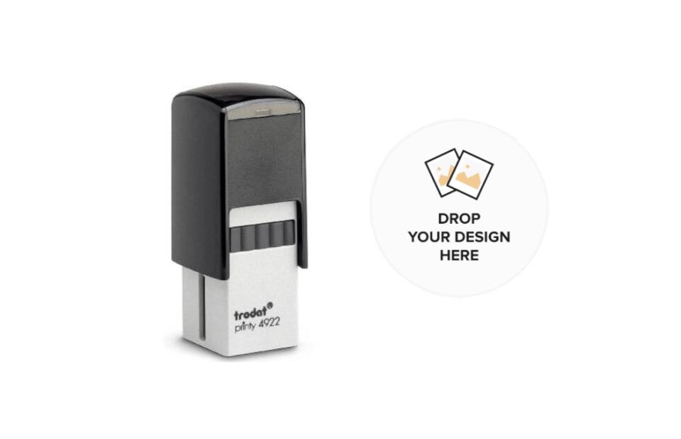 Trodat Original Printy Text square 4922 Customisable Stamp