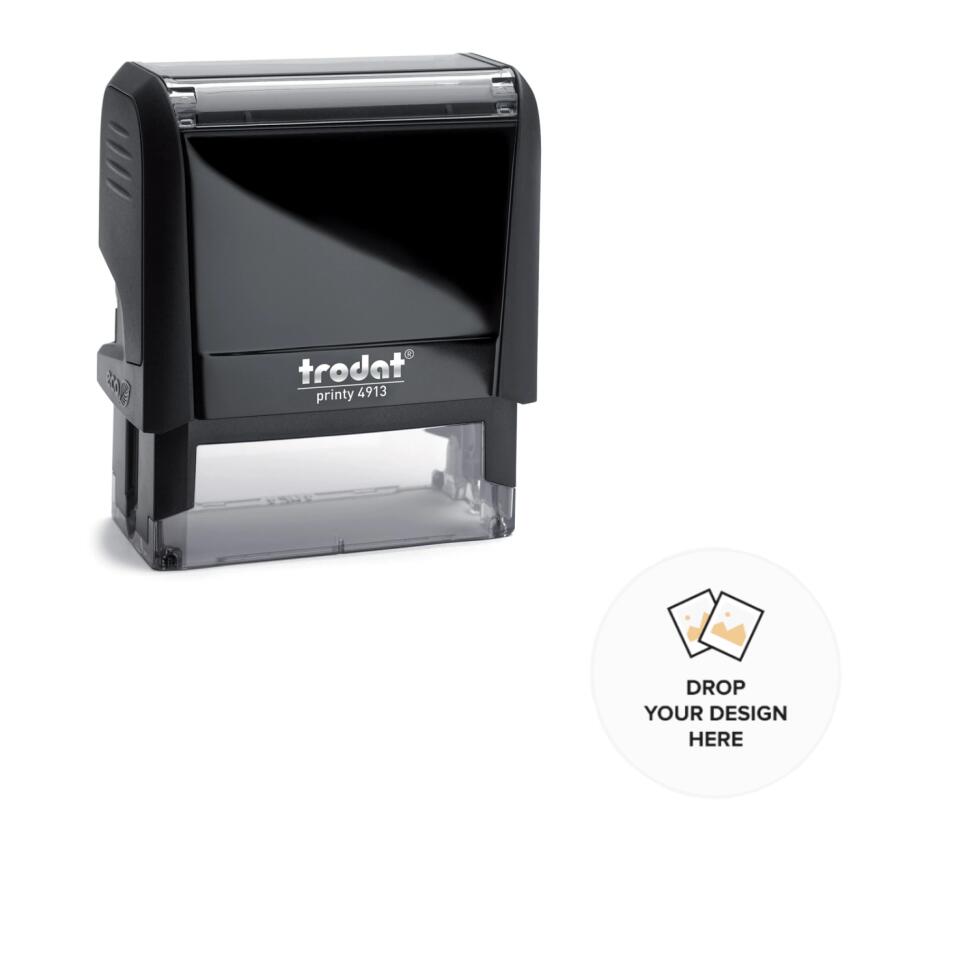 Trodat Original Printy Text Rectangular 4913 Customisable Stamp