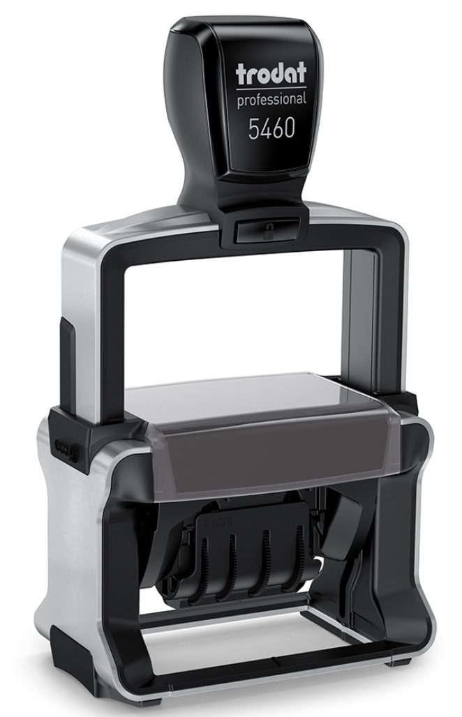 Trodat Professional Date And Text Rectangular 5460 English | Trodat