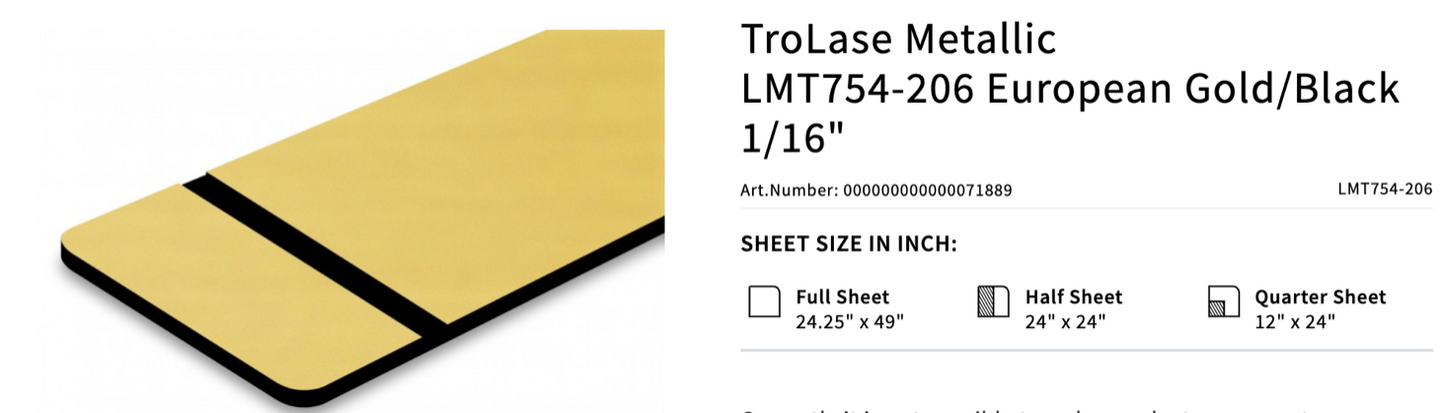 Trotec TroLase Metallic | Trotec