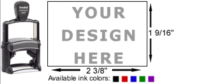 Trodat Professional Text Rectangular 5274 | Trodat