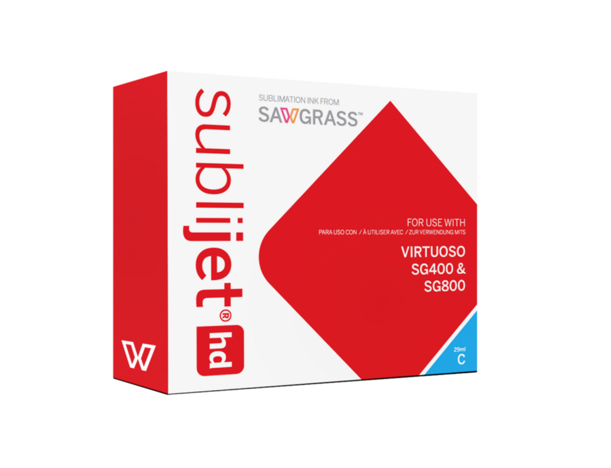 Sawgrass Ink cartridge Sublijet-HD (Printer: SG400/800, Cartridge: Yellow 29ml) | Sawgrass