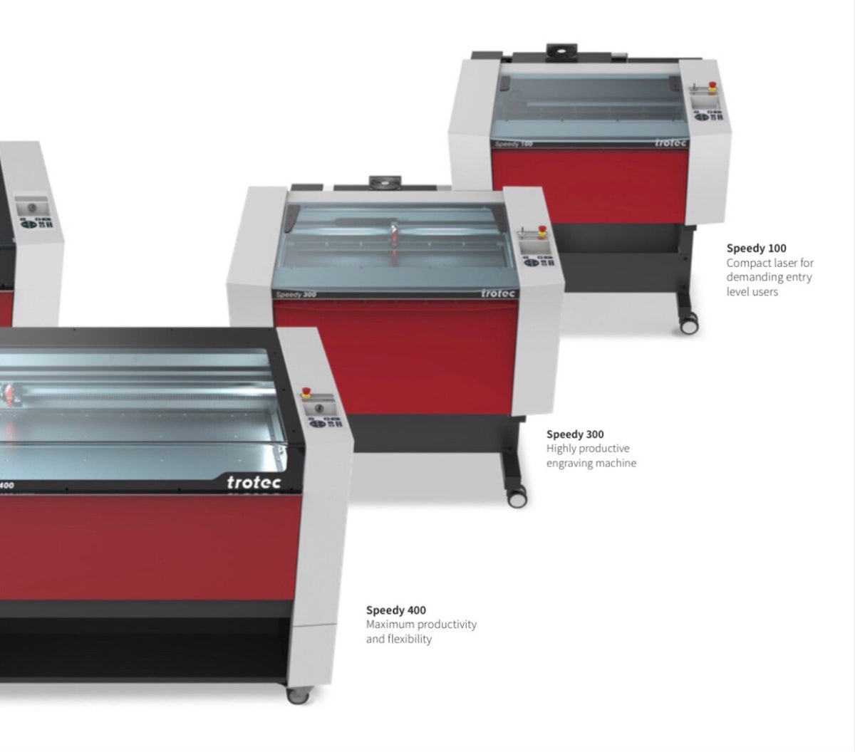 Trotec Speedy laser engraver