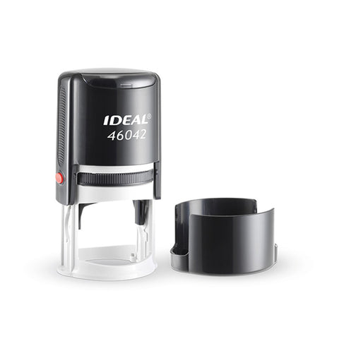 Ideal by Trodat Text Round Stamp 46042