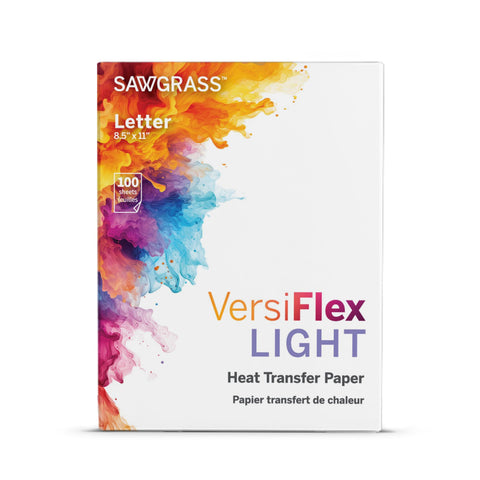 ورق نقل الوسائط الخفيفة Sawgrass VersiFlex (50 ورقة)