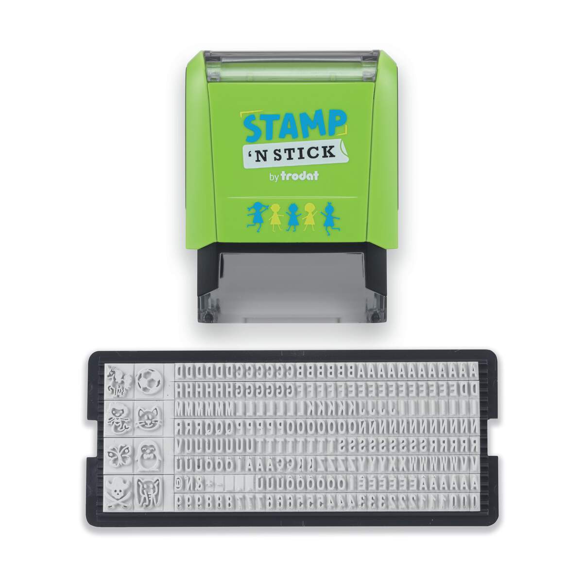 Trodat Stamp 'N Stick English Text 199019 Clothes and Personal Belongings DIY Stamper, view 5
