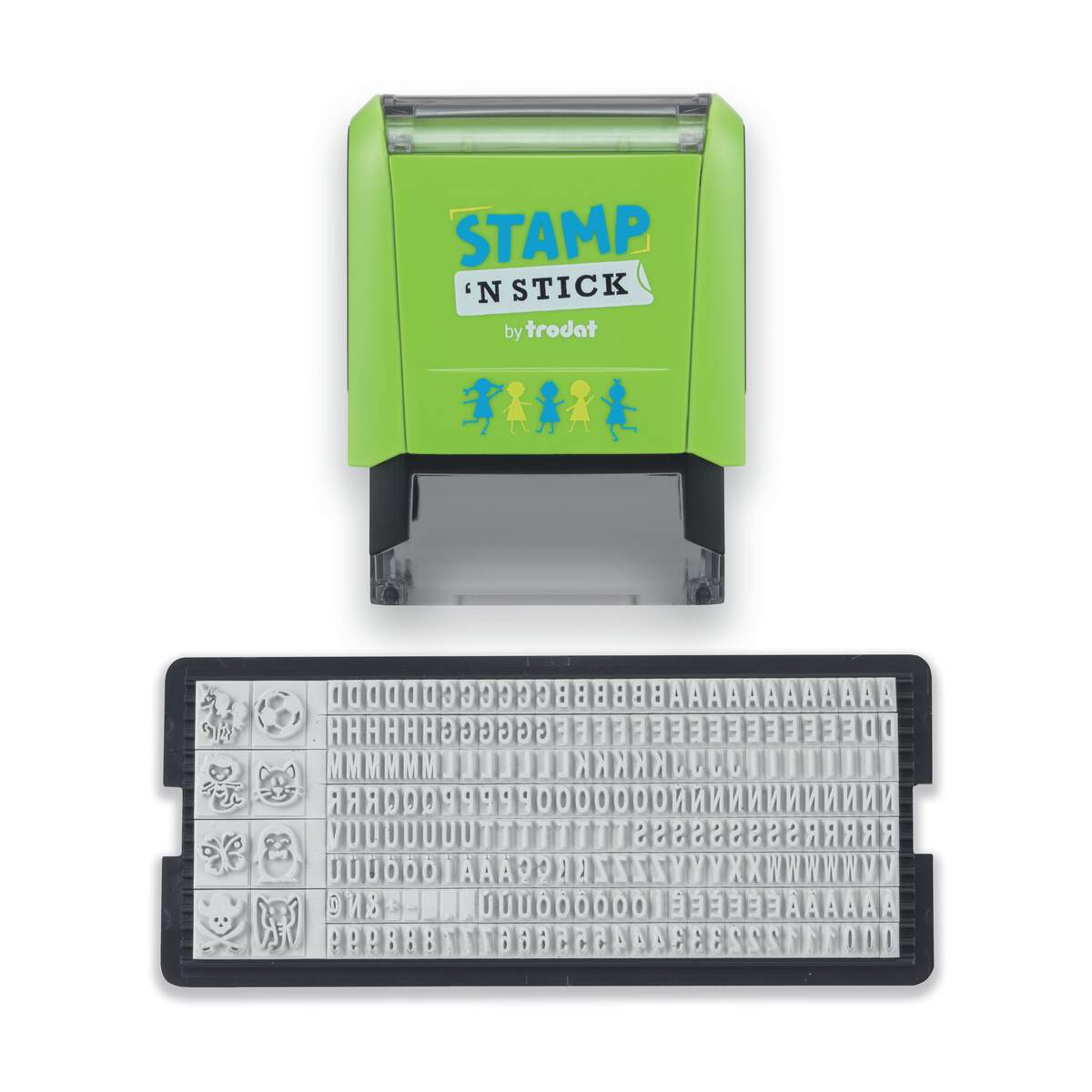 Trodat Clothing Stamp - 15 Font Options - Self-Inking Name Stamp - Up to 2  Lines Self Inking School Uniform Name Stamp