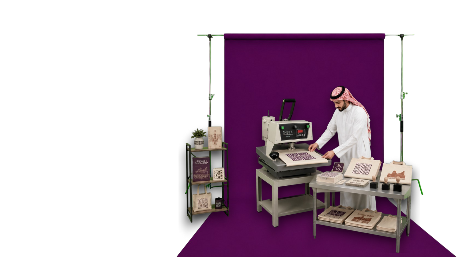 Ministry of Culture — Insta Graphic Systems Heavy-Duty Heat Press