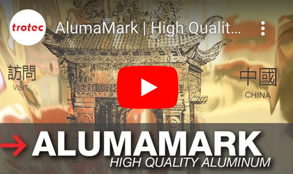 AlumaMark photo plaque