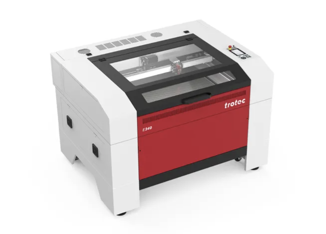 Trotec E340 RF CO₂ Laser Engraver – Front View