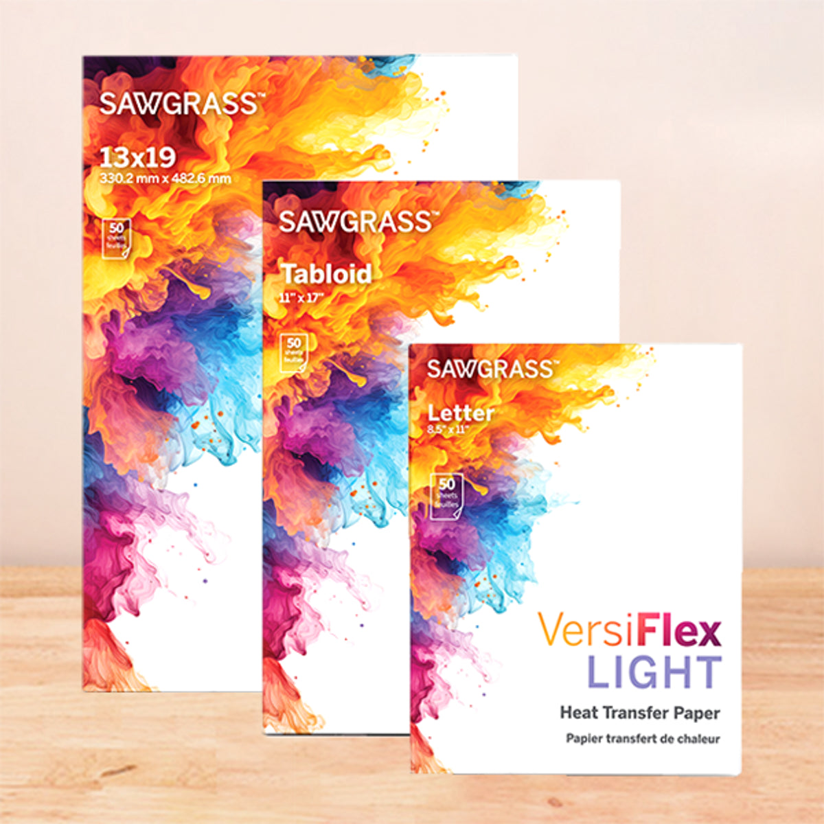 Sawgrass VersiFlex Light Media Transfer Paper (50 sheets)