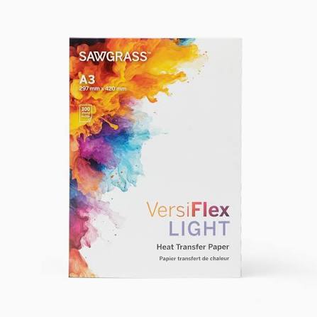 Sawgrass VersiFlex Light Transfer Paper A3 (50 Sheets)