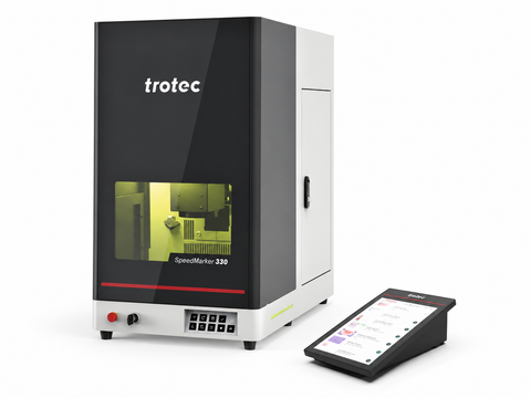 Trotec SpeedMarker 330 fibre marking laser workstation