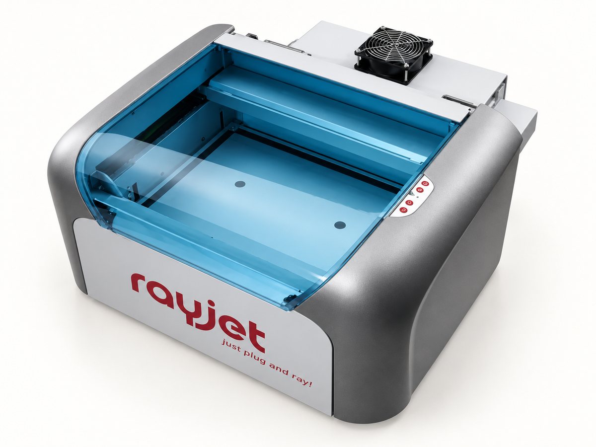 Rayjet compact desktop laser engraver