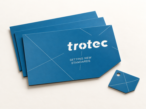Trotec TroLase engraving laminate sheets