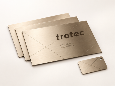 Trotec TroLase Lights engraving laminate sheets