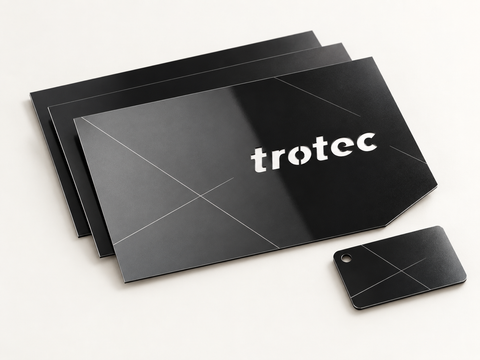 Trotec TroLase Metallic engraving laminate sheets
