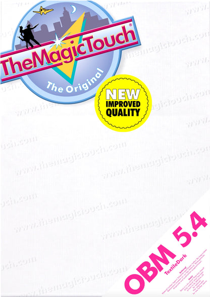 The Magic Touch OBM 5.4 for Dark Fabric A3 Box of 50 Sheets | The Magic Touch