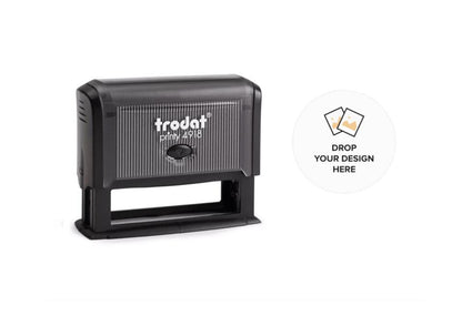 Trodat Original Printy Text Rectangular 4918 Customisable Stamp