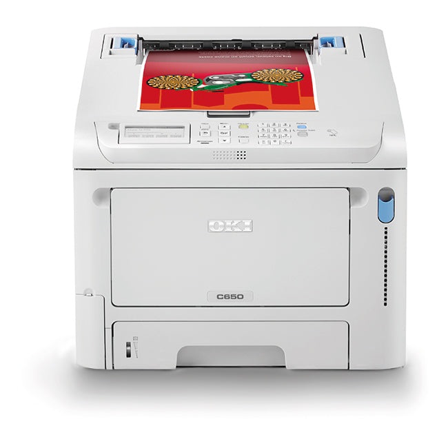 Oki C650DN TMT Enhanced A4 CMYK Colour Printer with Space Control Basic