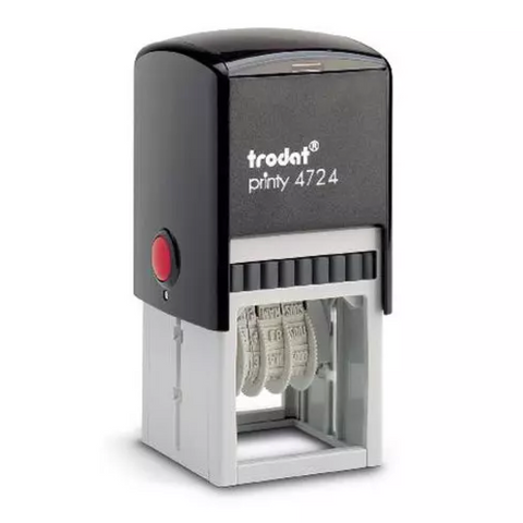 Trodat Original Printy Date With Text Rectangular 4724 Arabic | Trodat