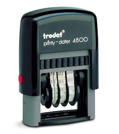 Trodat Original Printy Date Only Rectangular 4800 Arabic | Trodat