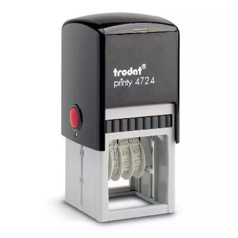 Trodat Original Printy Date With Text Rectangular 4724 English | Trodat