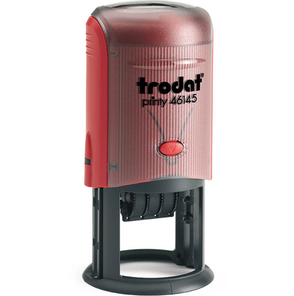 Trodat Original Printy Date With Text Round And Oval 46145 English | Trodat
