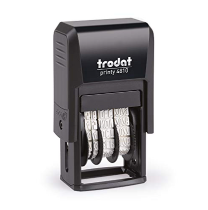 Trodat Original Printy Date Only Rectangular 4810 English | Trodat