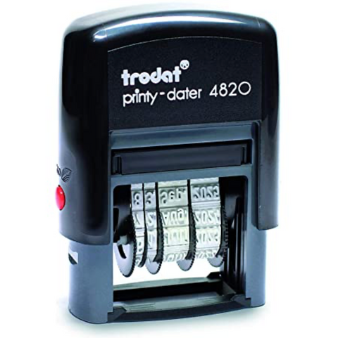 Trodat Original Printy Date Only Rectangular 4820 English | Trodat