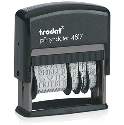 Trodat Original Printy Dial-a-phrase Rectangular 4817 | Trodat