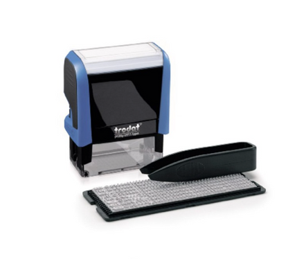 Trodat Original Printy Typomatic D-I-Y Stamp Text Rectangular 4911 TYPO English | Trodat