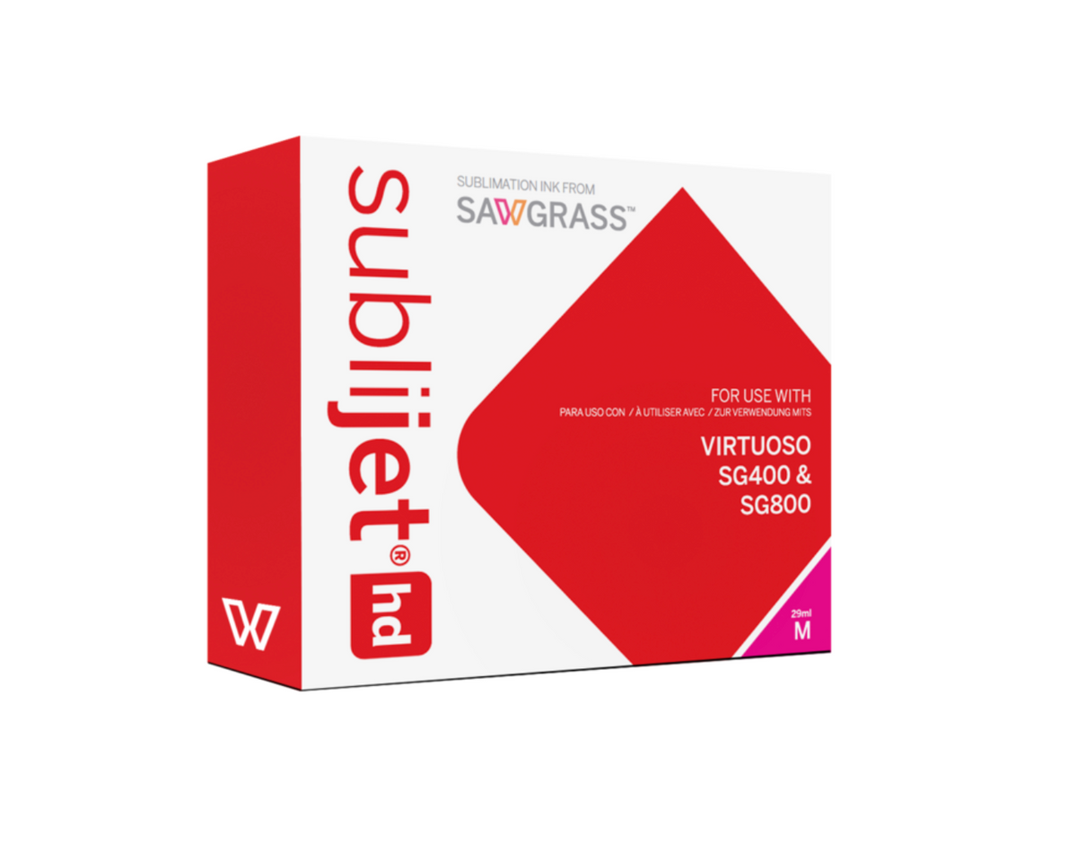 Sawgrass Ink cartridge Sublijet-HD  (Printer: SG400/800, Cartridge: Yellow 29ml) | Sawgrass